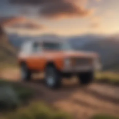 Maxlider Broncos and the Adventurous Lifestyle A Maxlider Bronco in an outdoor setting, representing the adventurous lifestyle