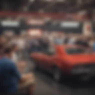 Viewer Engagement at Mecum Auctions Diverse audience engaged in watching Mecum Auctions