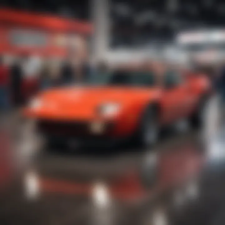 Bidders engaged in dynamic auction atmosphere at Mecum in Arizona
