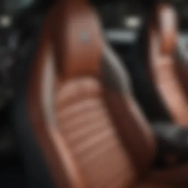 Exploring Fabric Options for Mustang Seats A close-up view of Mustang seat fabric options highlighting texture and color variety