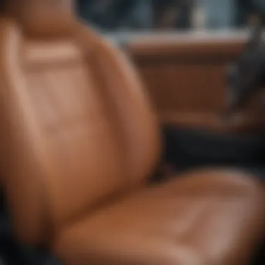 The Importance of Upholstery Maintenance A well-maintained Mustang interior demonstrating the impact of quality upholstery