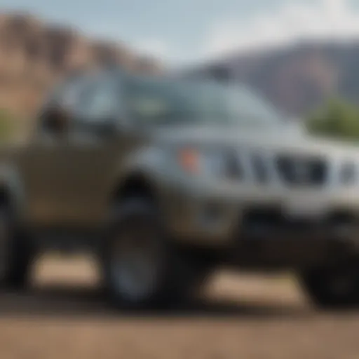 Nissan Frontier Crew Cab exterior showcasing its robust design