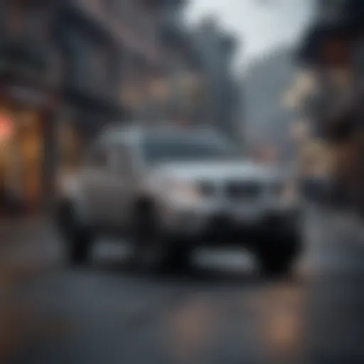 Nissan Frontier showcasing its robust exterior design
