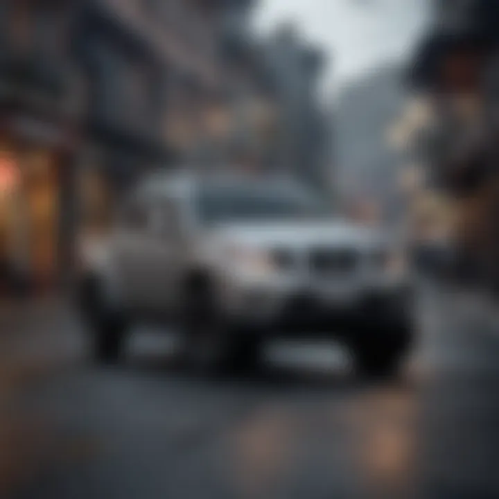 Nissan Frontier showcasing its robust exterior design