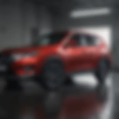 Modern Interior Features of the Nissan Rogue Interior of Nissan Rogue highlighting modern features