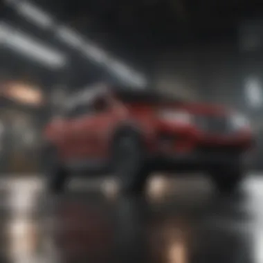 Nissan Rogue demonstrating its performance capabilities on the road