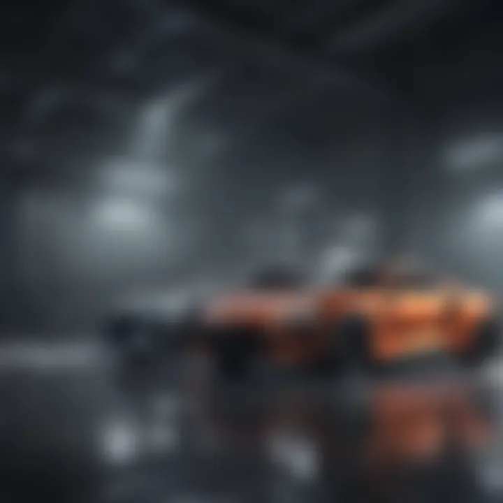 A conceptual image representing the intersection of technology and automotive innovation.