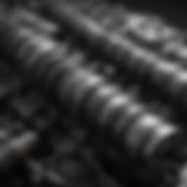 Performer RPM Camshaft Specifications Detailed view of a Performer RPM camshaft with specifications highlighted