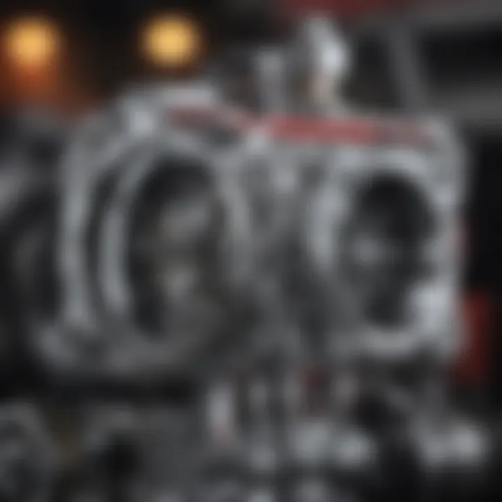 Visual representation of oil flow in an SBC engine