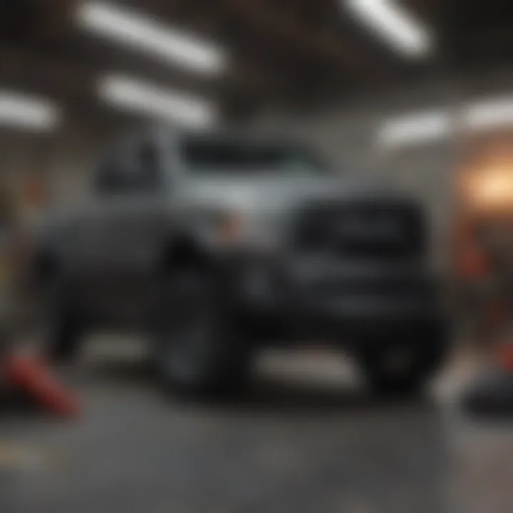 Overview of maintenance tools and products for RAM EcoDiesel