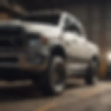 Performance Metrics Comparison Among Diesel Trucks Comparative chart of RAM EcoDiesel performance metrics versus competitors