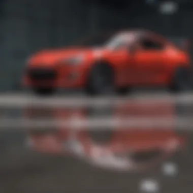 Comparison shot of the Scion FR-S with its competitors in the sport compact market