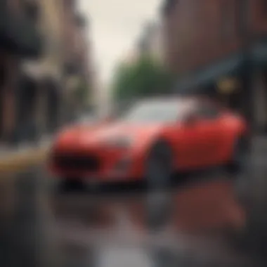 Dynamic Driving Action of the Scion FR-S Dynamic driving action of the Scion FR-S on a winding road
