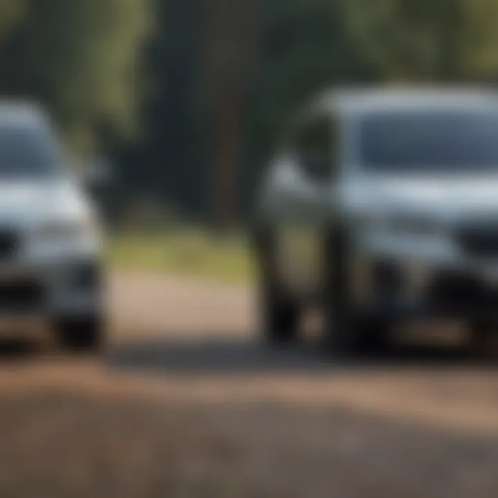 Comparison chart highlighting Subaru Solterra vs competitors