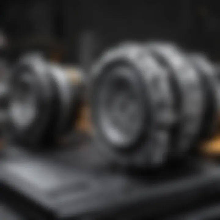 Close-up view of Subaru Solterra powertrain components
