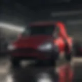 Tesla Work Truck showcasing its sleek electric design