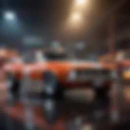 Stunning collection of unique Hot Wheels displayed prominently