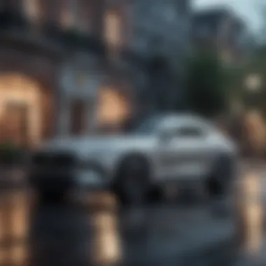 Elegant Design of Luxury Crossovers Sleek luxury crossover showcasing elegant design