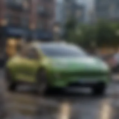 The Eco-Friendly Advantage of Electric Vehicles An infographic displaying environmental benefits of EVs