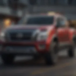 Next-generation Nissan Titan showcasing its bold exterior design