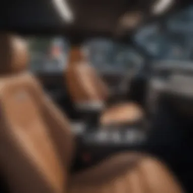Interior Space of Top SUVs Spacious interior of a modern SUV showcasing comfortable seating and ample legroom