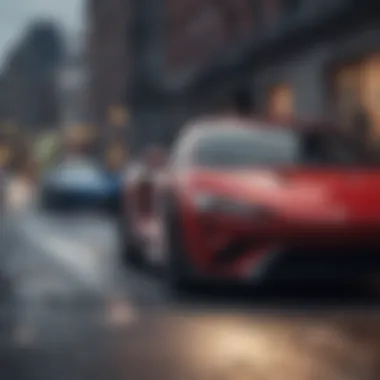Enhancing Driver Experience Driver benefiting from real-time data access through a dash cam