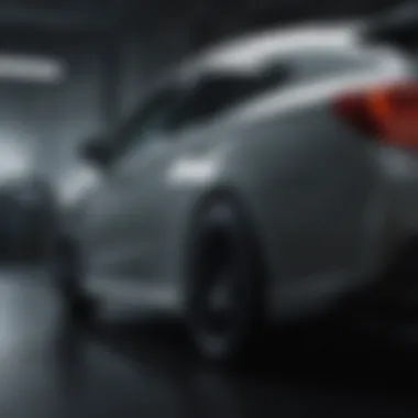 Side profile highlighting the streamlined silhouette and aerodynamic design of the Subaru Impreza