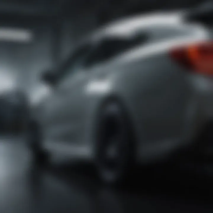 Side profile highlighting the streamlined silhouette and aerodynamic design of the Subaru Impreza