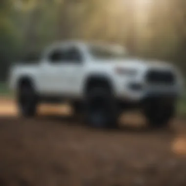 Toyota Tacoma TRD Pro presented in Super White