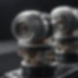 Detailed view of a nitrous solenoid showcasing its intricate design