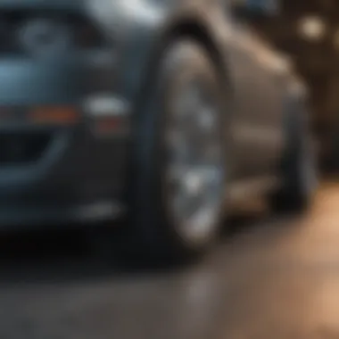 Showing the impact of coilovers on Mustang's suspension performance