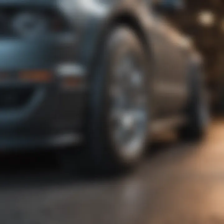 Showing the impact of coilovers on Mustang's suspension performance
