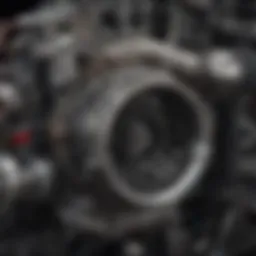 Schematic of compound turbo system for 24 valve Cummins engine
