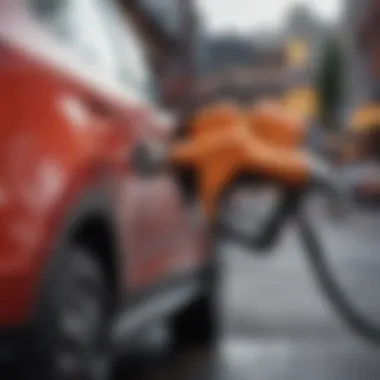 Gasoline Fuel Pump Fuel pump representing gasoline for Honda CR-V