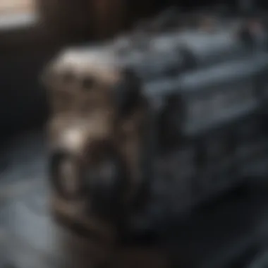 Detailed view of a Japanese crate motor showcasing its design and engineering