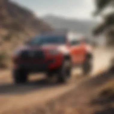 TRD Off-Road in Action Off-road driving scenario showcasing TRD Off-Road capabilities