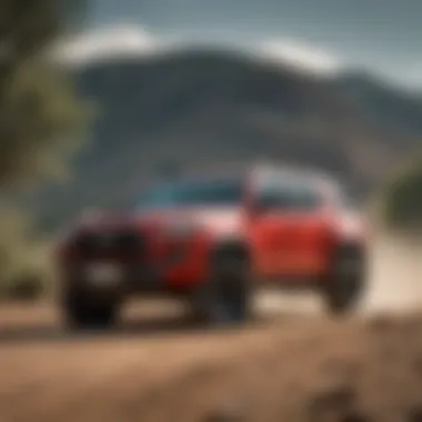 Comparison of performance metrics between TRD Off-Road and TRD Pro