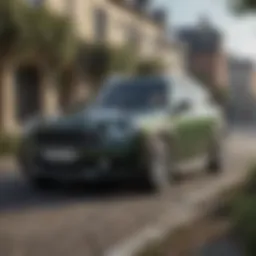 Stylish Mini Countryman showcasing its distinctive exterior design