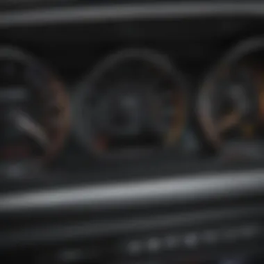 A detailed view of a Volkswagen Jetta dashboard highlighting warning indicators.