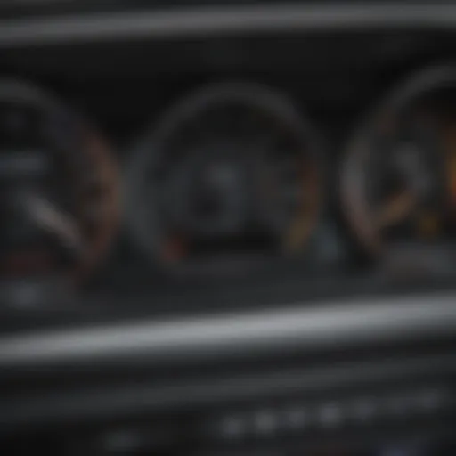 A detailed view of a Volkswagen Jetta dashboard highlighting warning indicators.