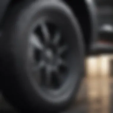 Components of Tire Ratio Size Detailed illustration of tire ratio size and its components