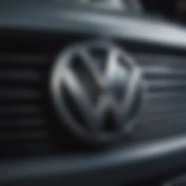Volkswagen: Emblem of Corporate Ethics and Responsibility Volkswagen logo with symbolic elements representing ethics and responsibility