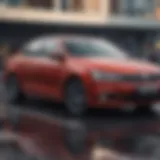 Sleek exterior design of the Volkswagen Jetta showcasing its modern aesthetics