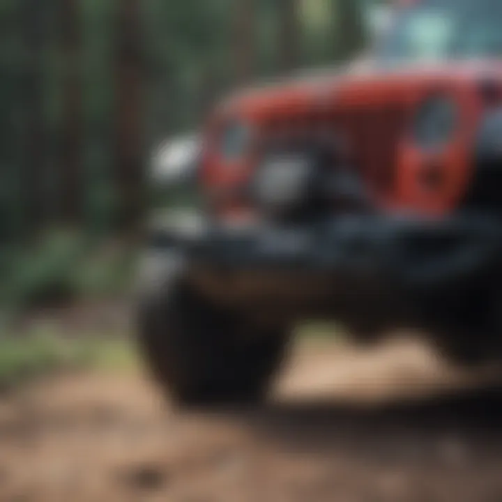User review section highlighting feedback on Warn winches